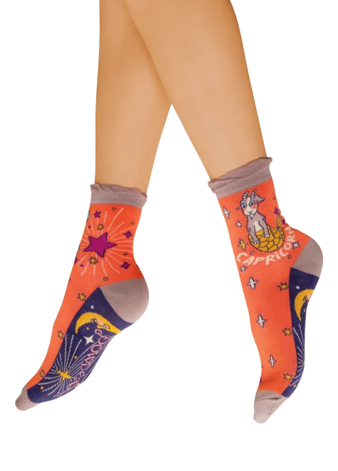 Powder Zodiac Capricorn Ankle Socks
