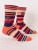 Blue Q Men's Fun Person Alert Crew Socks