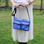 Baggu Pansy Blue Medium Cargo Crossbody