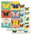 Cavallini Butterflies 3 Mini Notebooks