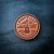 Nashville TN Leather Magnet Circle Style Magnet