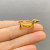 18K Gold Plated Steel Adjustable Dachshund Ring