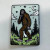Strike Gently Bigfoot Tarot Card Enamel Pin