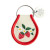 Three Potato Four Strawberry Blossom Patch Key Chain
