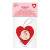 Three Potato Four Peanuts Heart Lavender Air Freshener - Charlie Brown Side