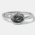 Hinged Oval Bangle Watch Bracelet