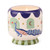Paddywax Peacock Misted Lime A Dopo Ceramic 8 oz Candle