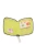 Joy Susan Palmer Farmers Market Square Zip Around Wallet - White
