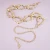 Chunky Textured Link Chain Belt - Gold