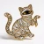Mummy Cat Enamel Pin by Strike Gently