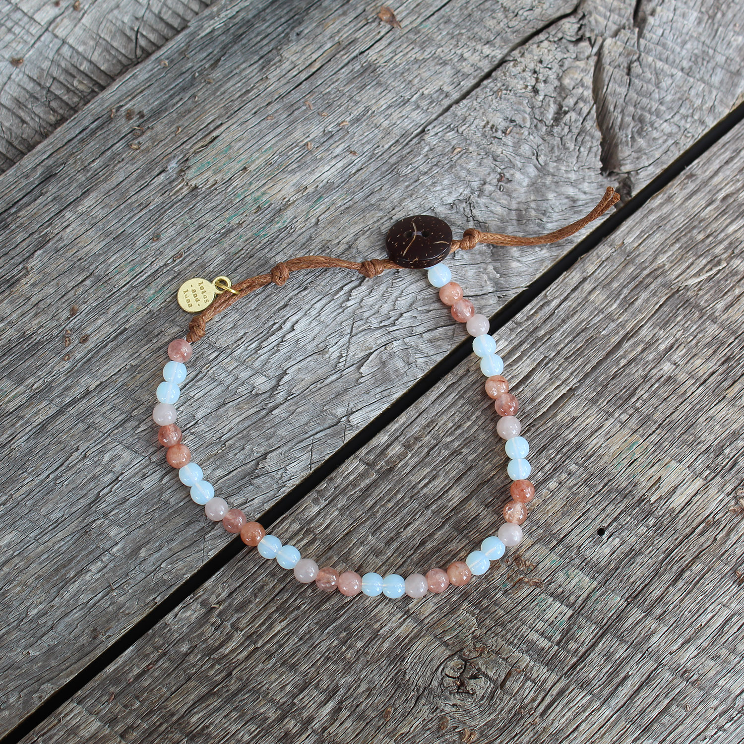 Lotus and Luna 4mm Sun & Moon Healing Bracelet