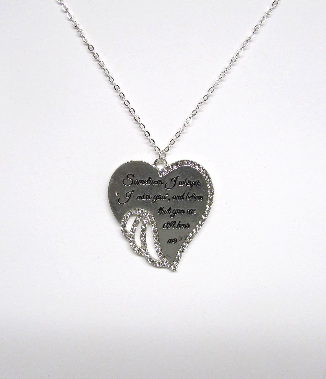 sometimes I whisper angel memorial necklace gift.jpg 76199.1674712920