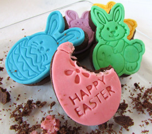 Easter Chocolate Sugar Cookies Gift Boxes
