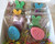 Easter Chocolate Sugar Cookies Gift Boxes