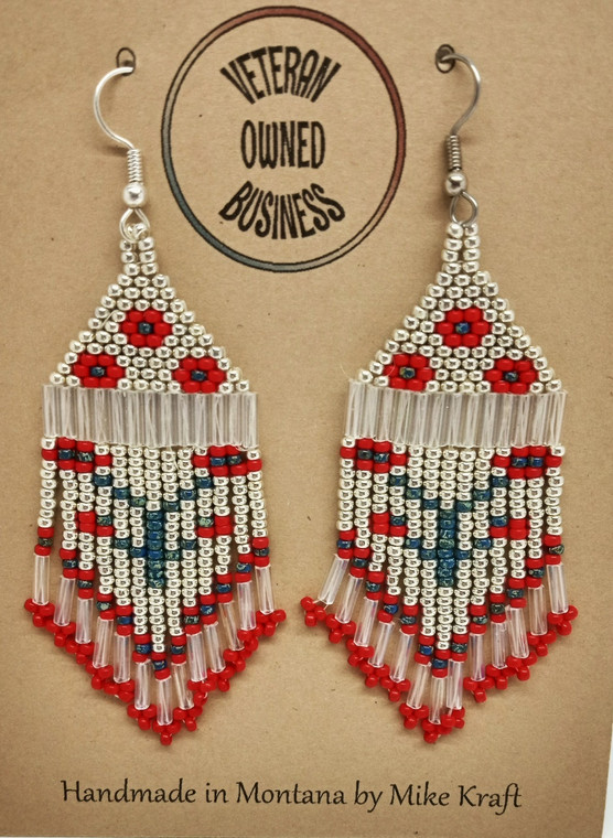 handmade-beaded-earrings-Veteran-Mike-Kraft-red-silver.jpg