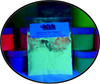 PPZNBB-061KG Fast green glow in the dark powder also reacts under black light