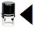 SLEFTARROW1RD Left arrow stamper for any universal type of ink