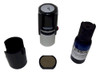 Factory making rubber self-inking stamps with a magnifying glass image SMAGIFYGLASS1RD 