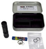 BMINI-365 Powerful Mini 365 nm UV Flashlight Key Chain 1 AAA Included