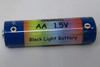 Side view of the 1.5 volt double AA battery part number BATAA-20PK