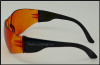 Left view of the ultraviolet energy safety glasses sporting a modern new look