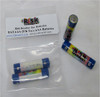 Long lasting AAA battery inside packaging and two outside