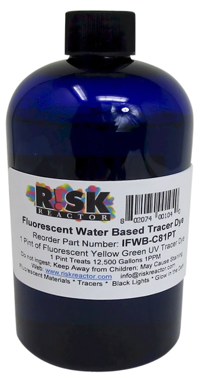 Fluorescent Water Tracing Dye - Red or Green - 1 Gallon