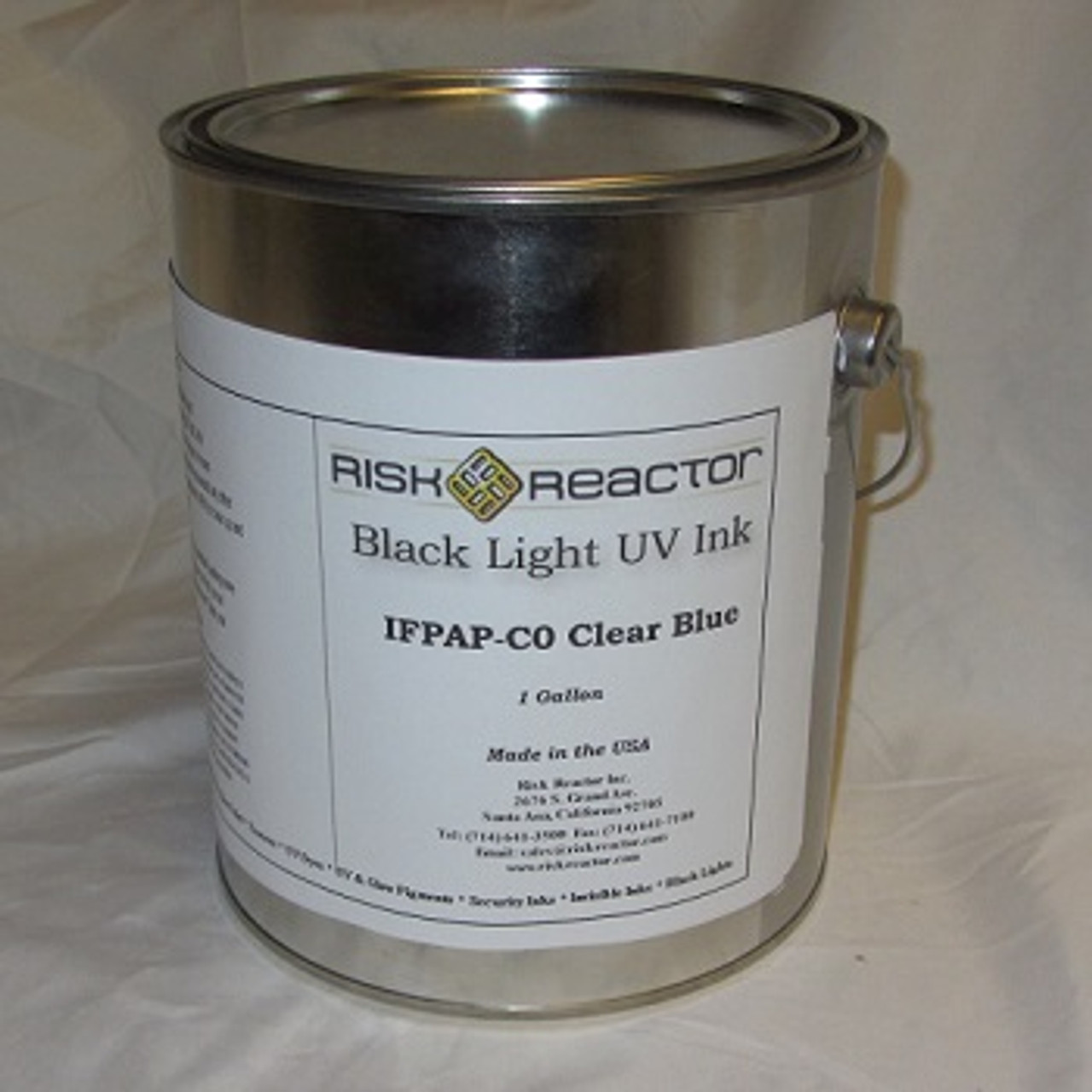 IFPAP-C01GAL Clear Blue UV Fluorescent Porous Surface Ink