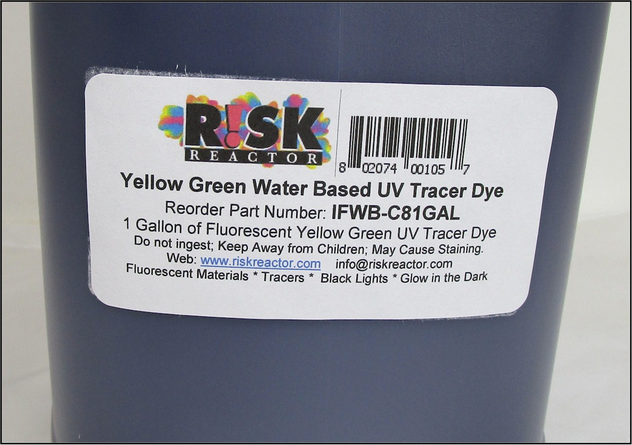 USABlueBook® Fluorescent FLT Yellow/Green Liquid Tracing Dye, 1