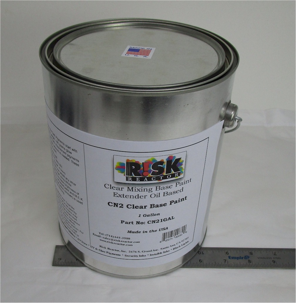 CN21GAL One Gallon Wholesale Clear Resin Paint for Mixing Glow Powders