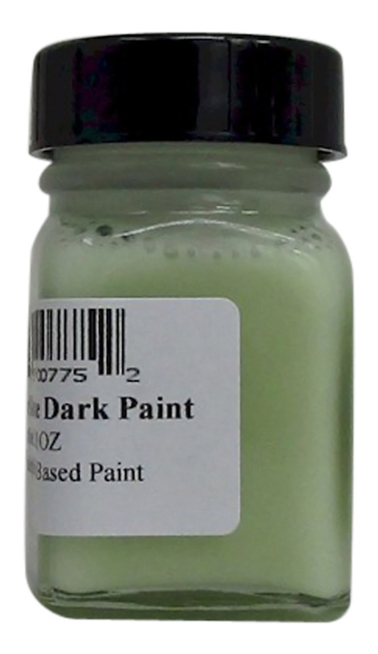 white glow in the dark paint