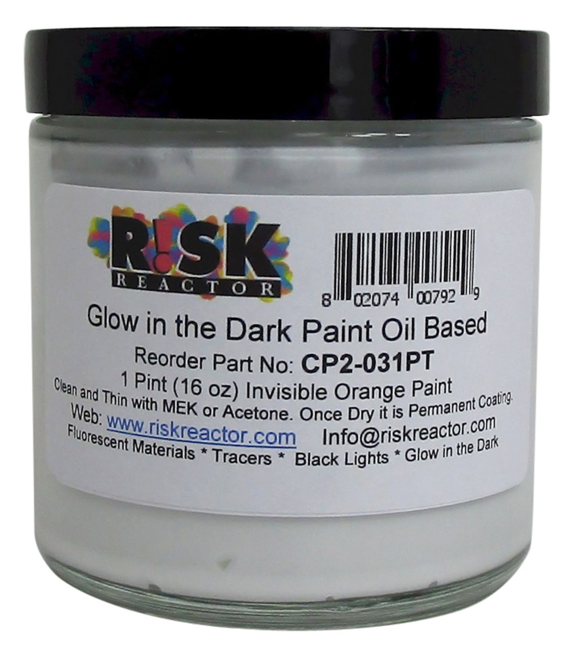 white glow in the dark paint