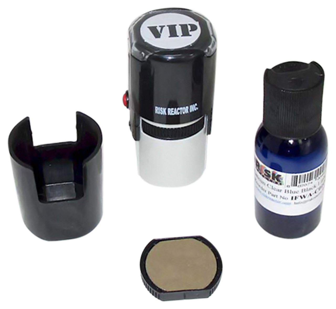 SVIP1RD VIP Rubber Self Inking UV Invisible Stamper