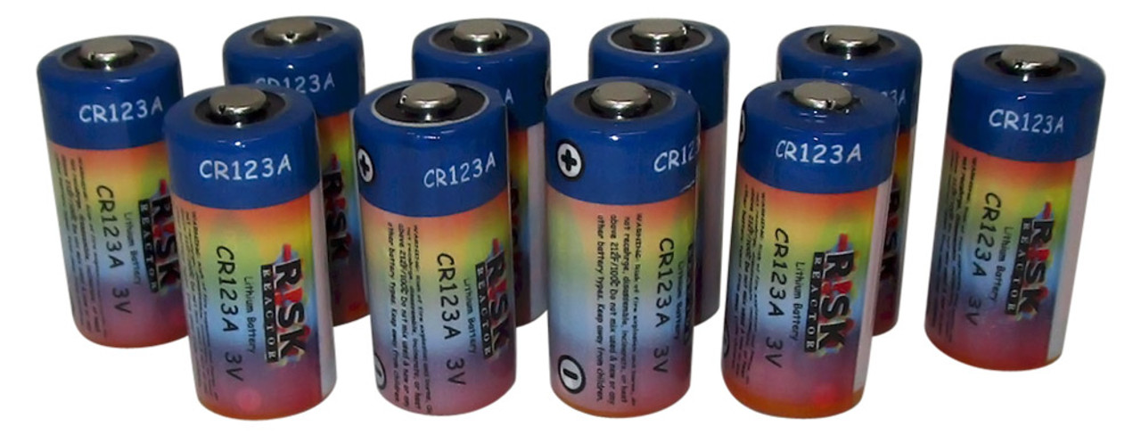 CR123 Lithium Batteries Set of 2