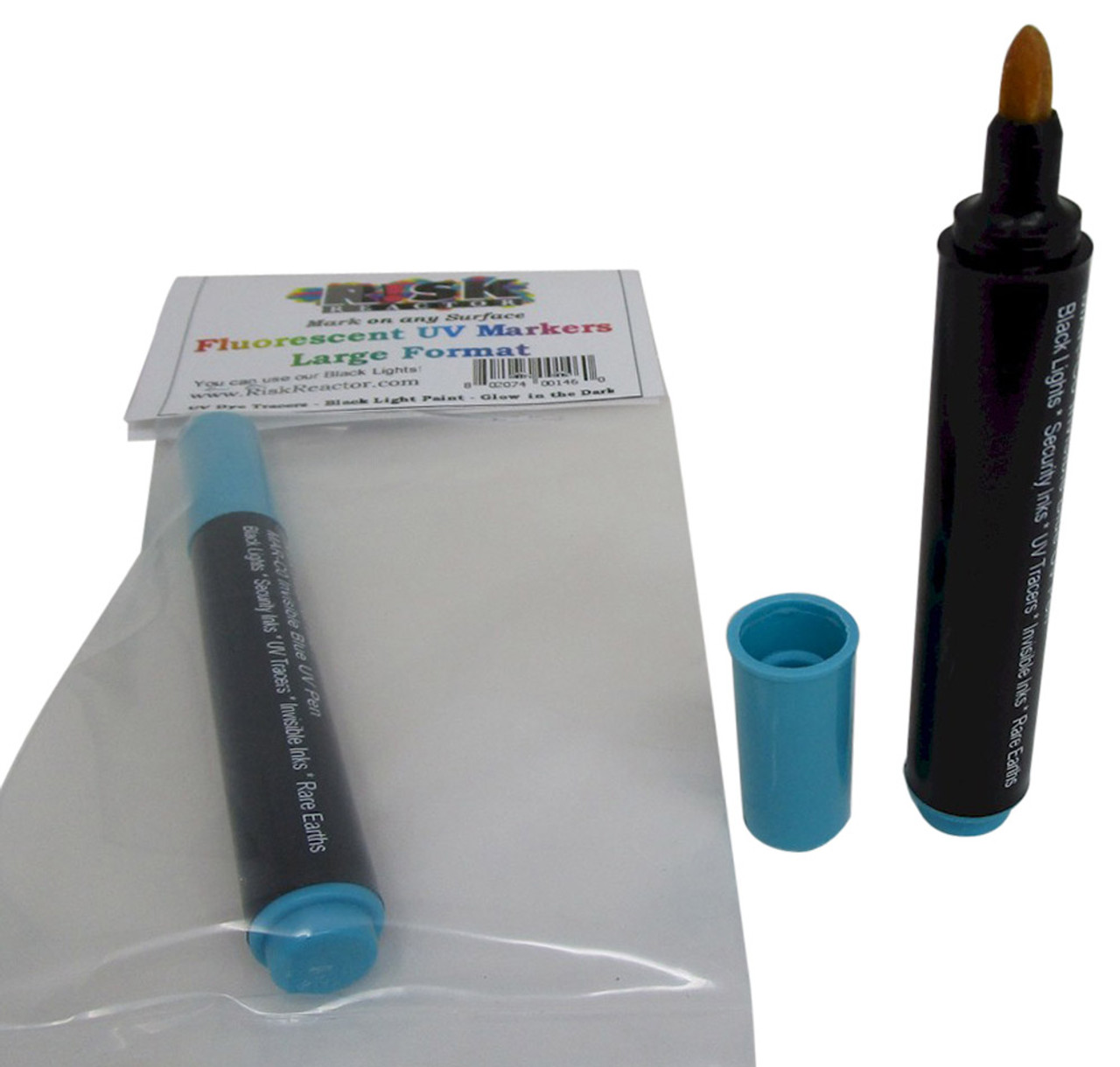 Wholesale dual uv blue fluorescent pens