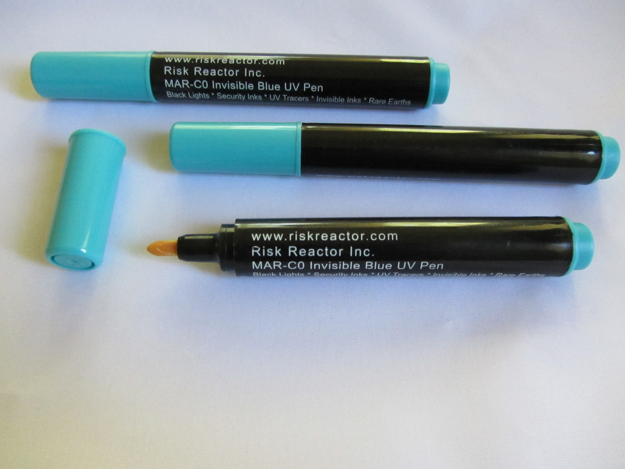 MAX-C0 Thicker Invisible Blue UV Secret Pen Black Light Marker
