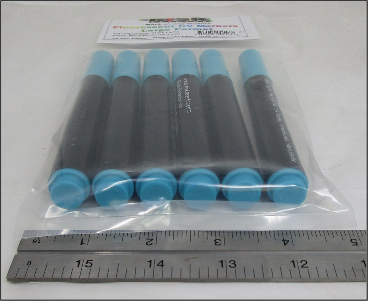 Box 1000 MAX-C0 large Invisible Blue UV Markers.