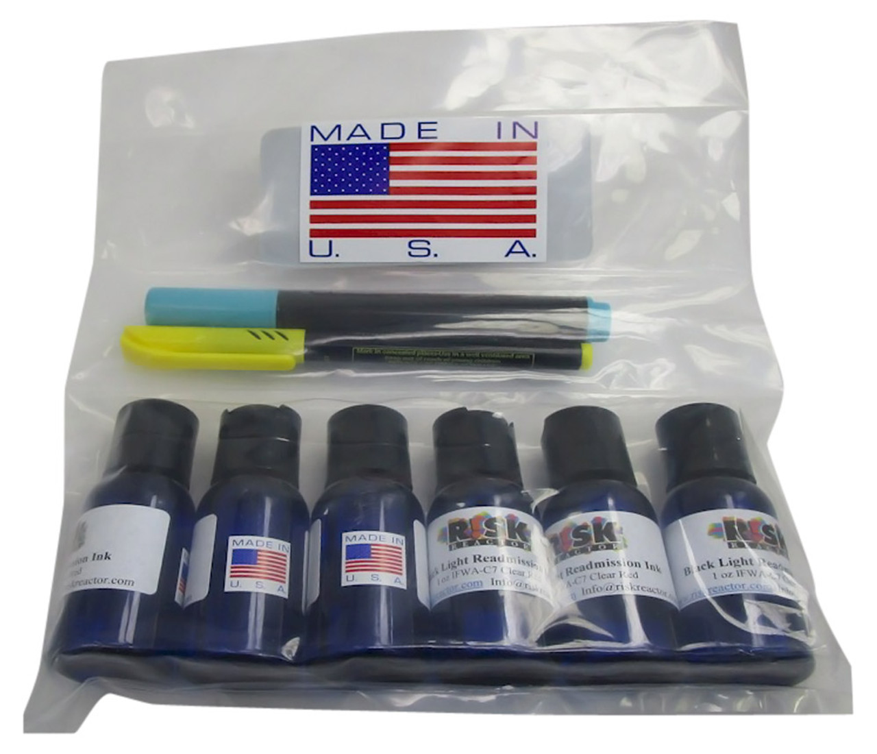 PAD-10 Box of ten Bulk Stamp for black light black light inks