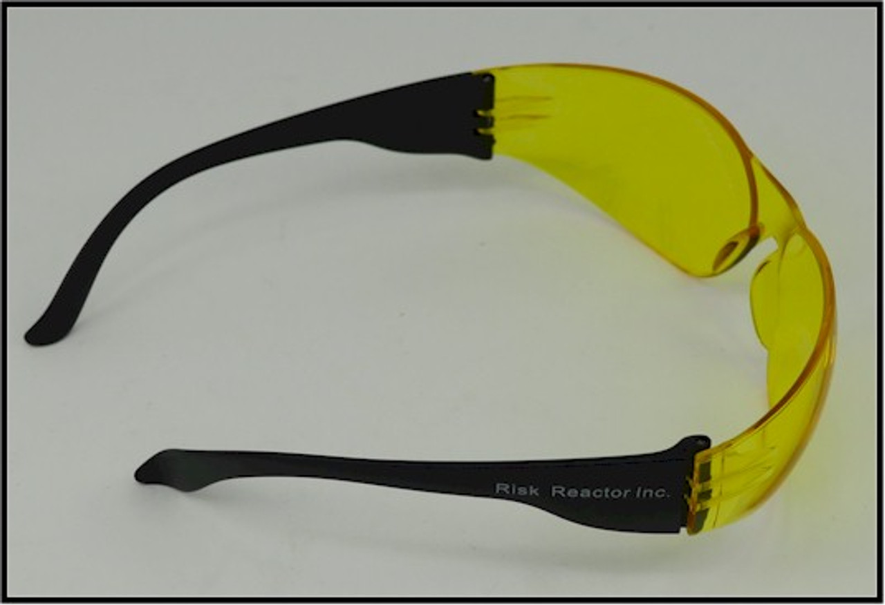 UVSPORT-Y Black Light UV Protection and Enhancement Glasses using  Yellow/Amber lens