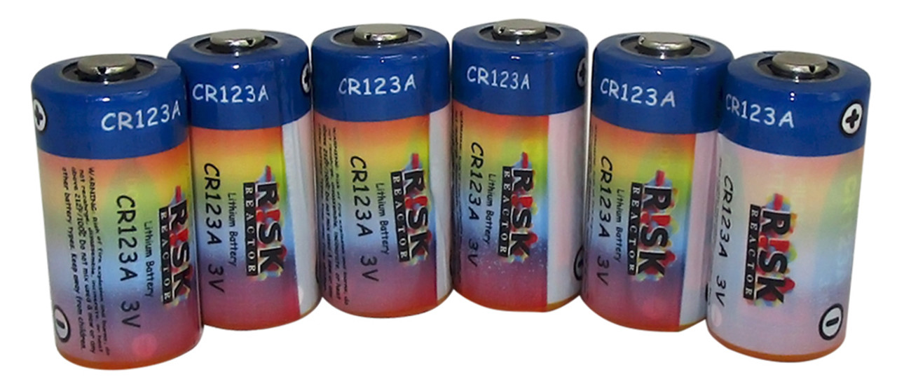 CR123A 3V Lithium Batteries for Flashlight/Camera 5 Pack