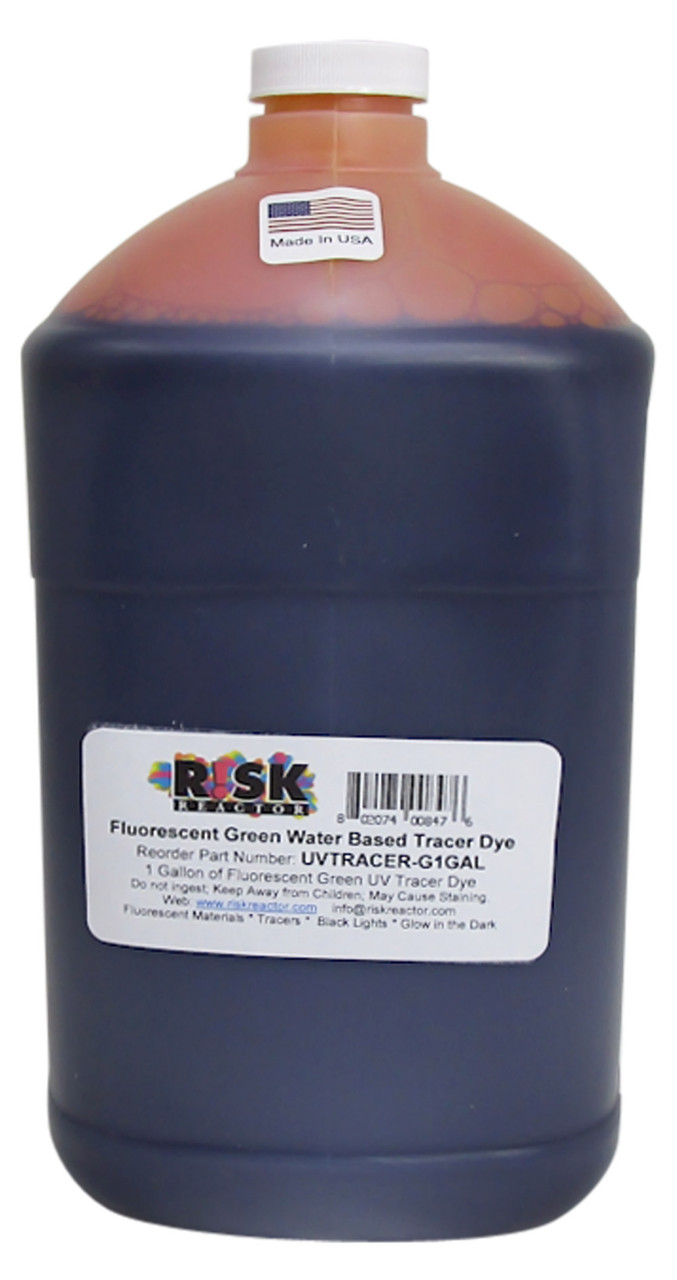 FLT YELLOW/GREEN Liquid - Bright Dyes Tracer Dye for water or wastewat –  Utility Technologies