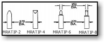 MRATIP-2 Nib designs show here for refill markers. MRATIP-2 Nib designs show here for refill markers.