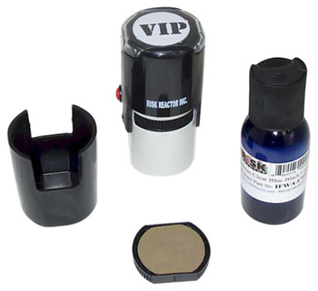 Hand stamp SVIP1RDwith self inking mechanism ready to use for your event or bar Hand stamp SVIP1RDwith self inking mechanism ready to use for your event or bar