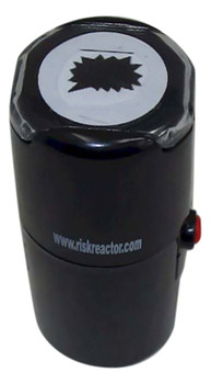 Left Splat Round Self Inking UV Event Stamper SLEFTSPLAT1RD 