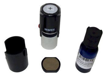 Factory made rubber hand stamper SSTAR1RD with image of a star as the imprint Factory made rubber hand stamper SSTAR1RD with image of a star as the imprint