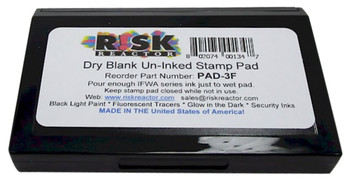 PAD3F Stamp Large Size with Felt Pad for Invisible Fluorescent Stamping UV inks PAD3F Stamp Large Size with Felt Pad for Invisible Fluorescent Stamping UV inks