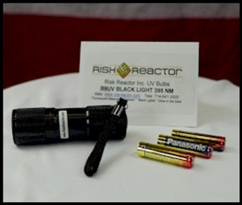 Nine UV led flash light using 395 ultra violet energy B9UV-6 Nine UV led flash light using 395 ultra violet energy B9UV-6