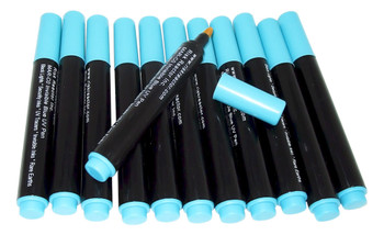 Opticz Blacklight Reactive Invisible Blue Ink All Purpose UV Marker with UV Light