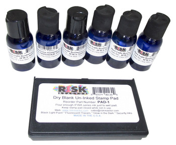 6PK1OZNONTOXIC Six pack IFWA-NONTOXIC UV Fluorescent Inks in 1 oz Bottles 6PK1OZNONTOXIC Six pack IFWA-NONTOXIC UV Fluorescent Inks in 1 oz Bottles