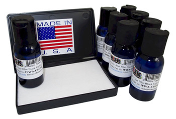 Black light invisible inks 8PACK1OZC0 for bars and club readmission stamping Black light invisible inks 8PACK1OZC0 for bars and club readmission stamping